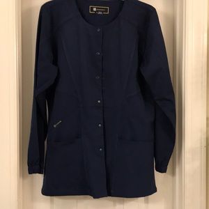 Navy Scrub Jacket